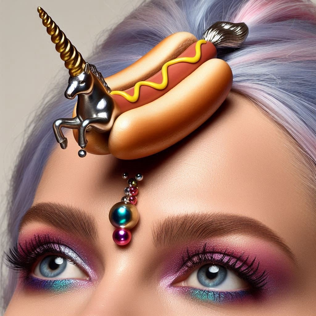 Forehead Piercing