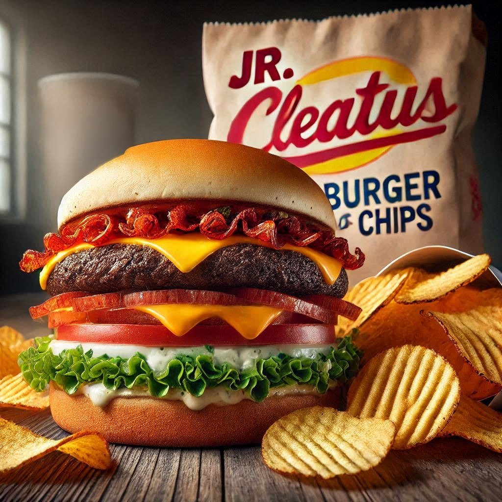Jr. Cletus Burger and Chips