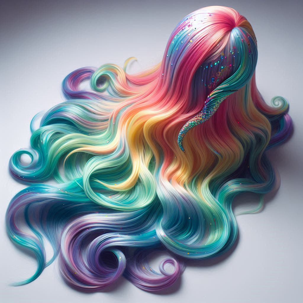 Mermaid Wig