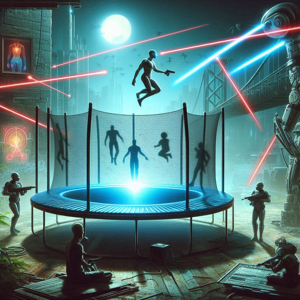 Laser Trampoline