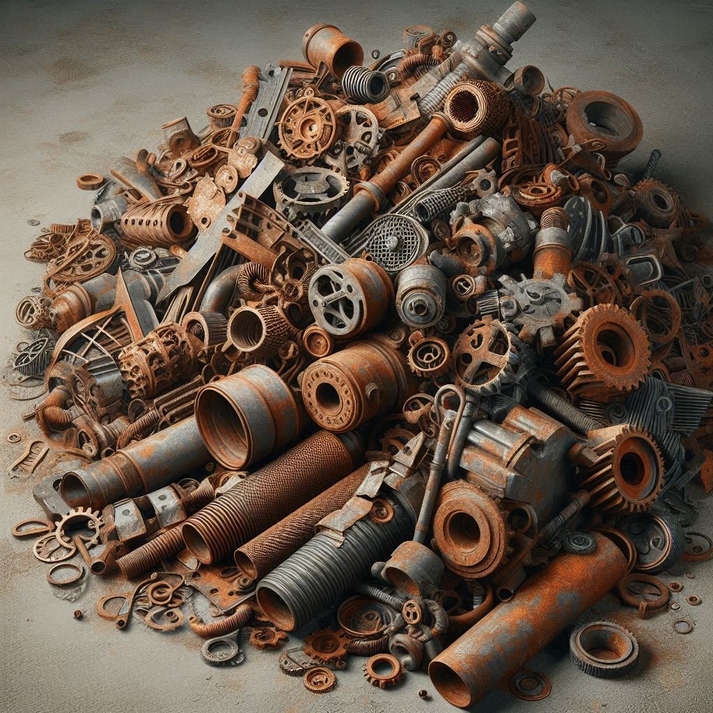 Rusted Scrap Metal